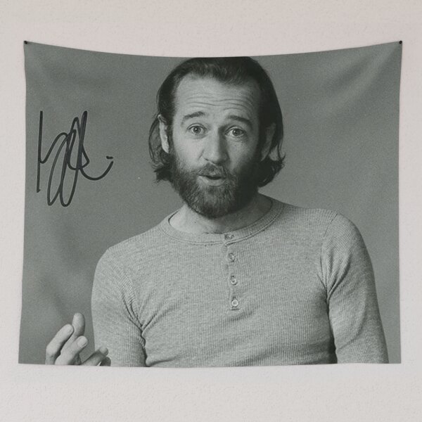 Item preview, George Carlin Signed designed and sold by mondy4.
