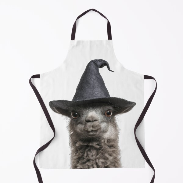 Item preview, Alpaca Wearing Halloween Witch Hat designed and sold by LazyOwlStore.