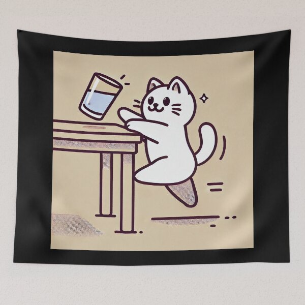 Item preview, Bad Cat designed and sold by Planetporridge.