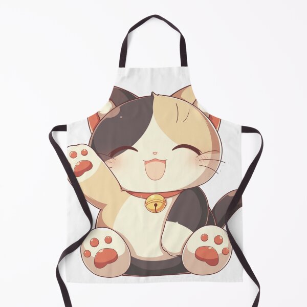 Item preview, Kawaii Maneki-neko 'beckoning cat' designed and sold by MendaciousMina.