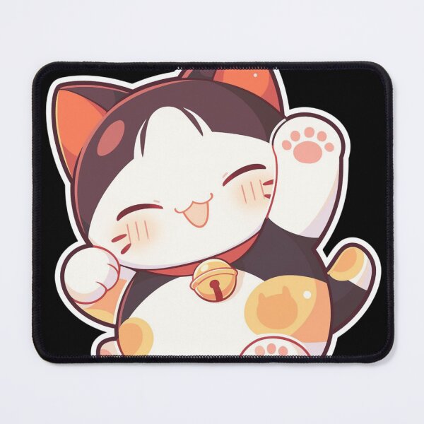Item preview, Kawaii Maneki-neko 'beckoning cat' designed and sold by MendaciousMina.