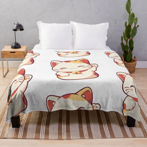 Item preview, Kawaii Maneki-neko 'beckoning cat' designed and sold by MendaciousMina.