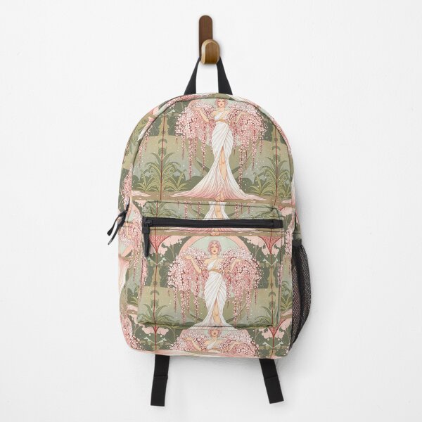 Item preview, Woman clad in weeping cherry blossoms(inspired by Erté) designed and sold by SammyMorry.
