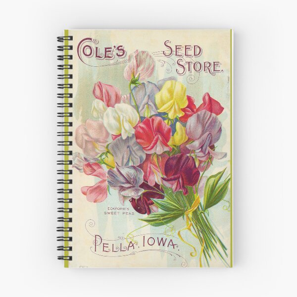 Item preview, Cole’s Seed Store – Vintage Botanical Advertisement Print designed and sold by NiobesSkein.