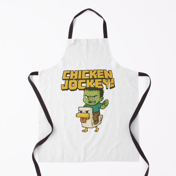 Aperçu de l'œuvre poulet jockey - Minecraft zombie chevauchant un poulet créée et vendue par Miarsabhoul.