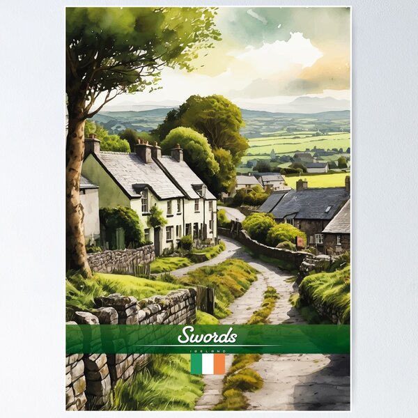 Item preview, Swords Ireland Travel designed and sold by Thistle-TShop.
