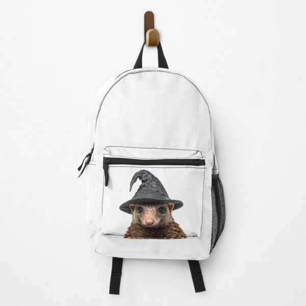 Item preview, Pangolin Wearing Halloween Witch Hat designed and sold by LazyOwlStore.