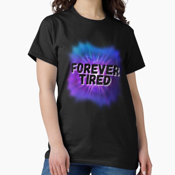 Item preview, Forever Tired Supernova – Funny Spoonie Design for Chronically Exhausted People - Blurple designed and sold by thistledewcraft.