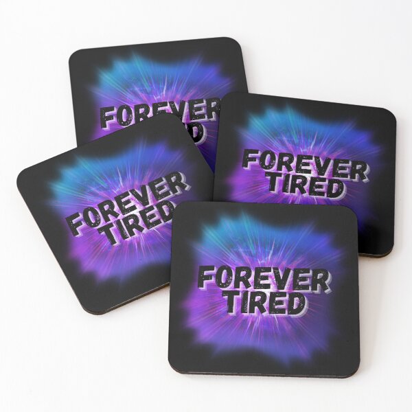 Item preview, Forever Tired Supernova – Funny Spoonie Design for Chronically Exhausted People - Blurple designed and sold by thistledewcraft.