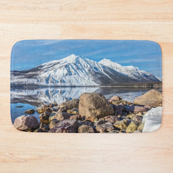 Item preview, Stanton mountain on Lake McDonald designed and sold by James Cumming.