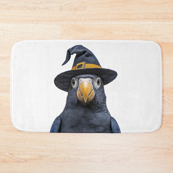 Item preview, Parrot bird Wearing Halloween Witch Hat designed and sold by LazyOwlStore.