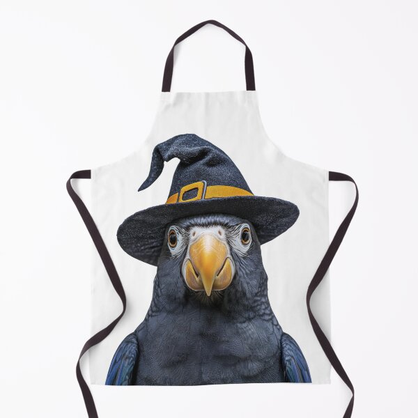 Item preview, Parrot bird Wearing Halloween Witch Hat designed and sold by LazyOwlStore.