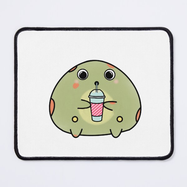 Item preview, Frog sipping on something sweet designed and sold by HallyuHeaven.