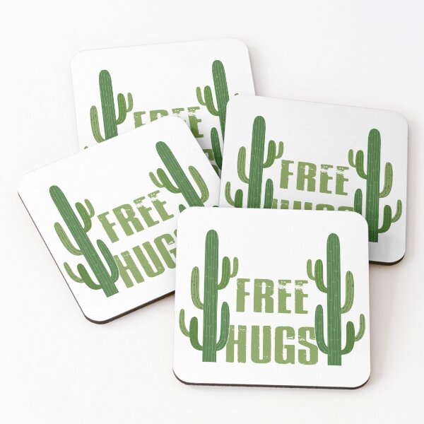 Item preview, Free Hugs - Cactus | Funny Design designed and sold by SmartStyle.