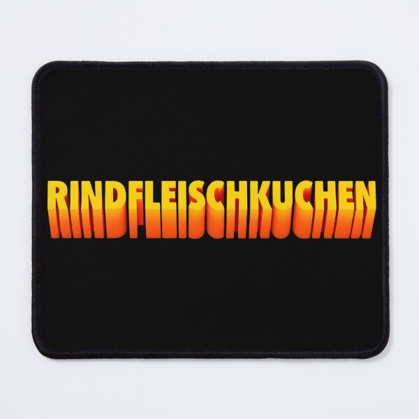 Item preview, Beefcake - Rindfleischkuchen - Bold German Typography designed and sold by redsmags.