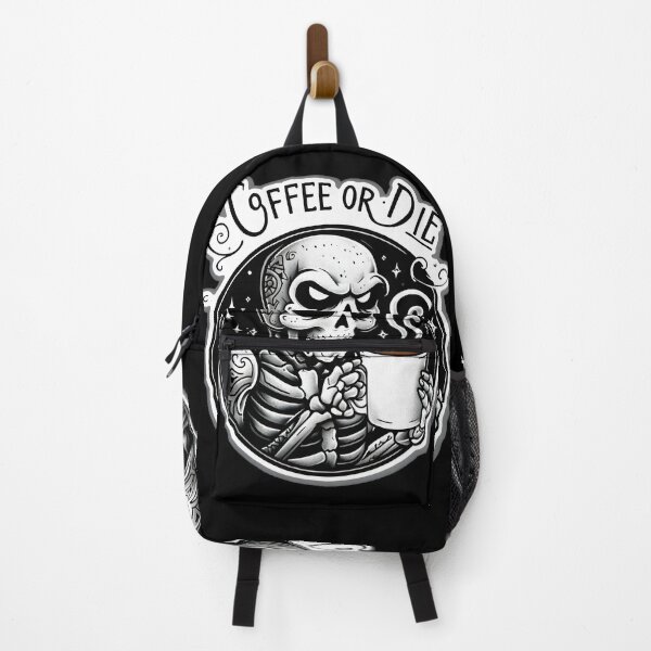 Item preview, Coffee and skull/Coffee or Die designed and sold by PrettyDecor.