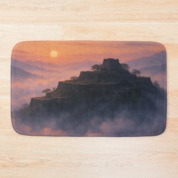 Item preview, Castle in the Sky – Takeda Castle Above the Clouds designed and sold by NihonKamonScape.