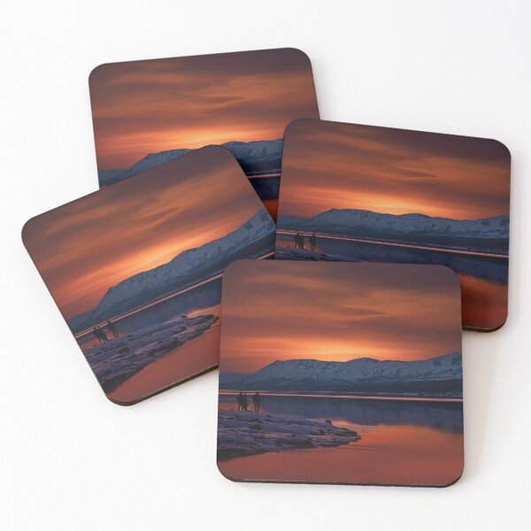 Item preview, Photographers at sunset on Lake McDonald, Montana designed and sold by James Cumming.