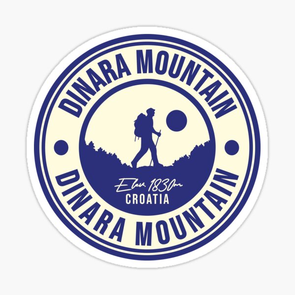 Item preview, Dinara Mountain Croatia Hiking Mountain Trail designed and sold by TravelsOfJamie.