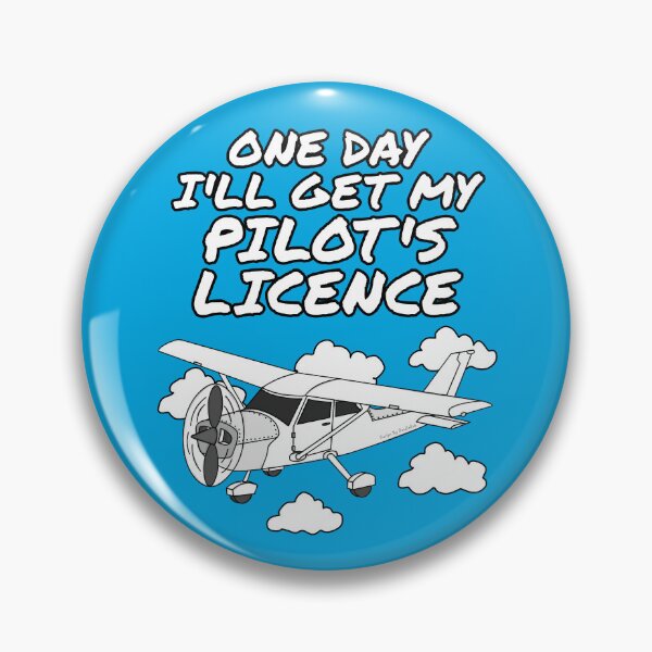 Item preview, One Day I'll Get My Pilot's Licence, Aviation Enthusiast Funny designed and sold by doodlerob.