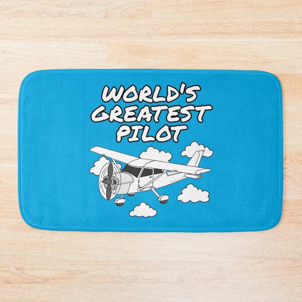 Item preview, World's Greatest Pilot, Plane Aviation Enthusiast Funny designed and sold by doodlerob.