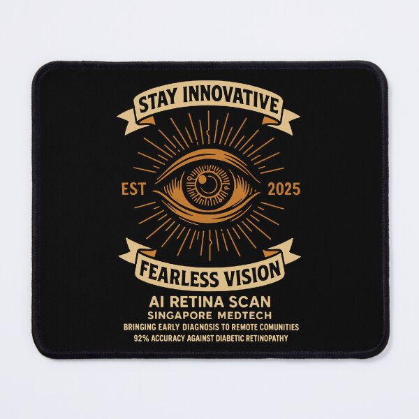 Item preview, Fearless Vision: AI Retina Scan Innovation designed and sold by zzz888.