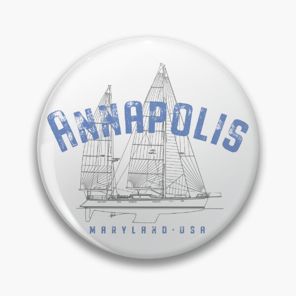 Item preview, Annapolis Maryland Nautical Sailboat Design designed and sold by Futurebeachbum.