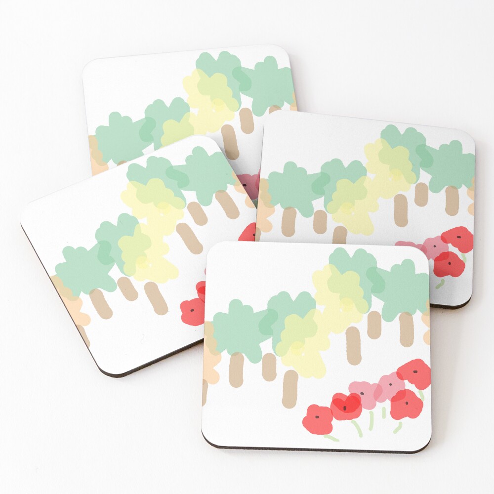 Item preview, Coasters (Set of 4) designed and sold by ANNART.