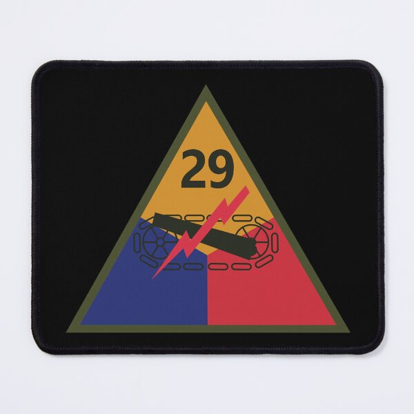 Item preview, SSI - 29th Armored Division X 300 designed and sold by Military Insignia Products.