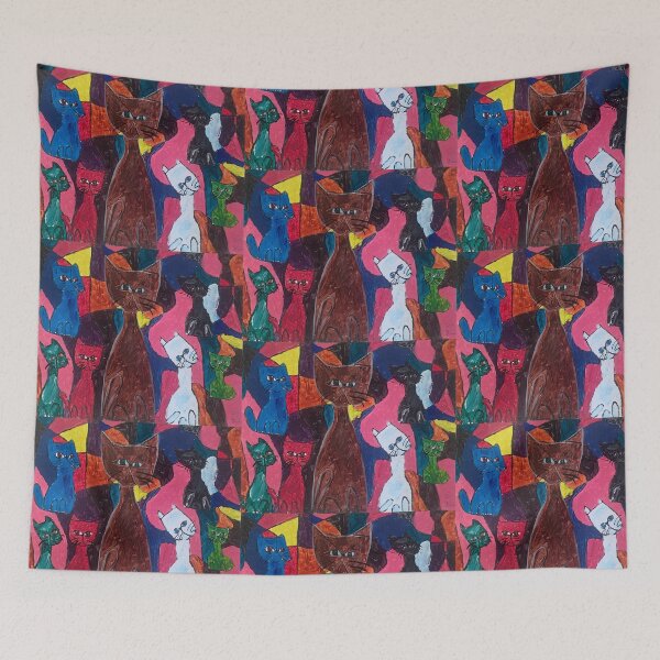 Item preview, cats family designed and sold by kolozse.