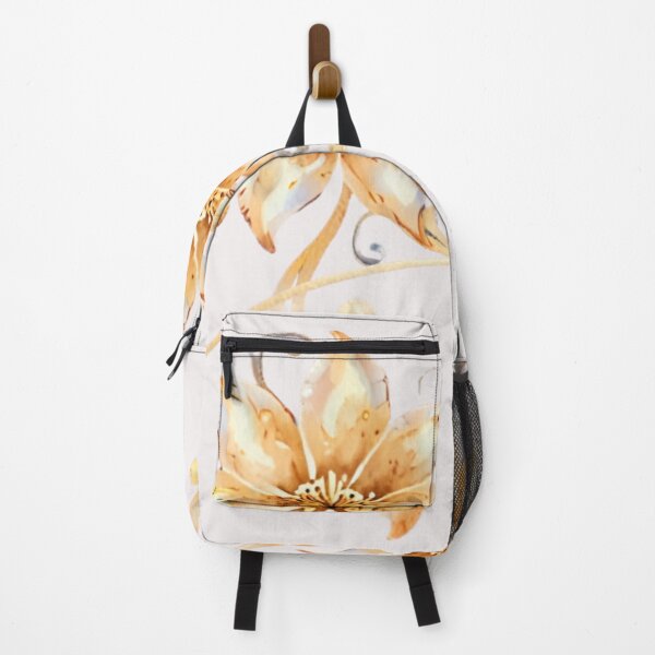 Item preview, Golden Swirl Flower – Watercolor Floral Art designed and sold by CharmingGarden.