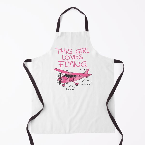 Item preview, This Girl Loves Flying, Female Pilot, Plane Aviation Enthusiast designed and sold by doodlerob.
