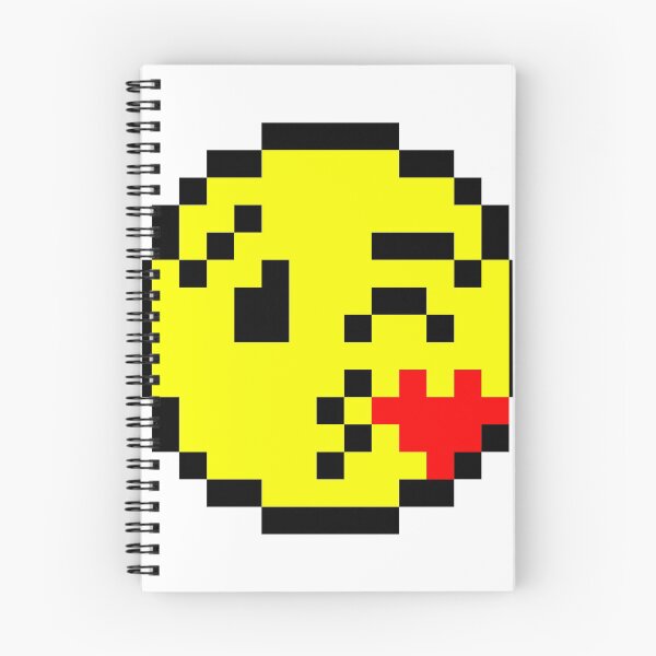 Item preview, Pixel Kissy Face Emoji designed and sold by squishygay.