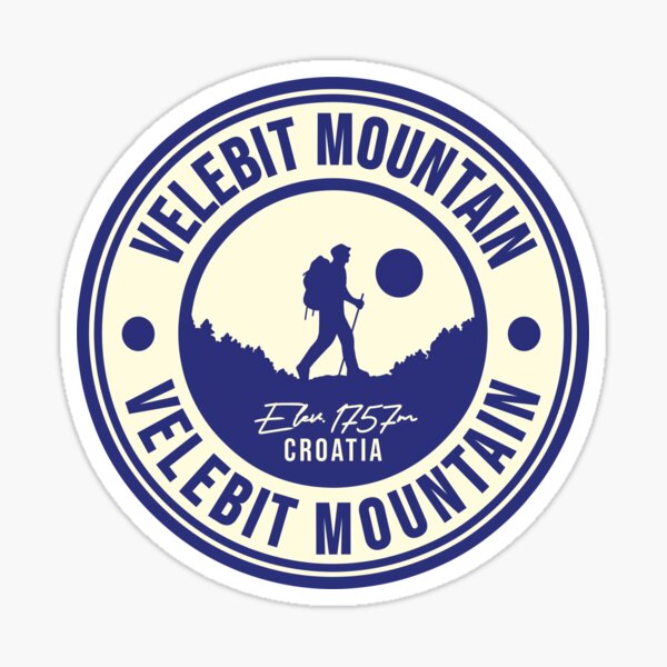 Item preview, Velebit Mountain Vaganski VrhRange Croatia Trail Hiking designed and sold by TravelsOfJamie.