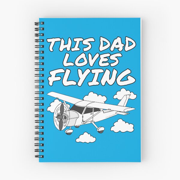 Item preview, This Dad Loves Flying, Plane Pilot Aviation Enthusiast designed and sold by doodlerob.