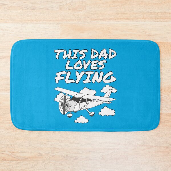 Item preview, This Dad Loves Flying, Plane Pilot Aviation Enthusiast designed and sold by doodlerob.