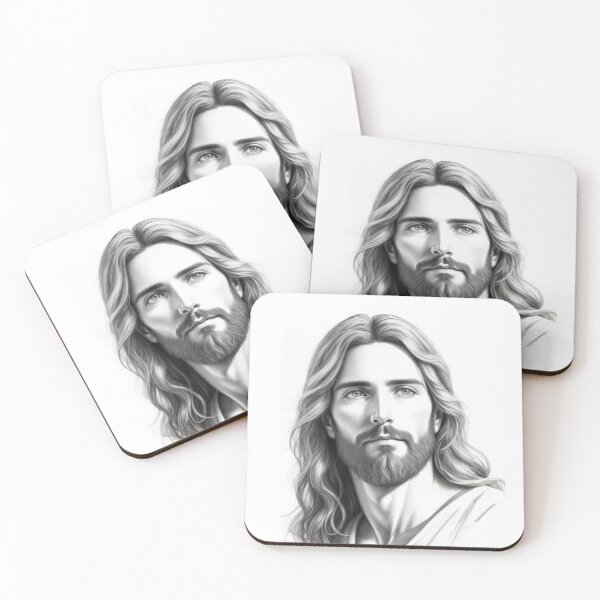 Item preview, Jesus pencil sketch 15 designed and sold by Warih.