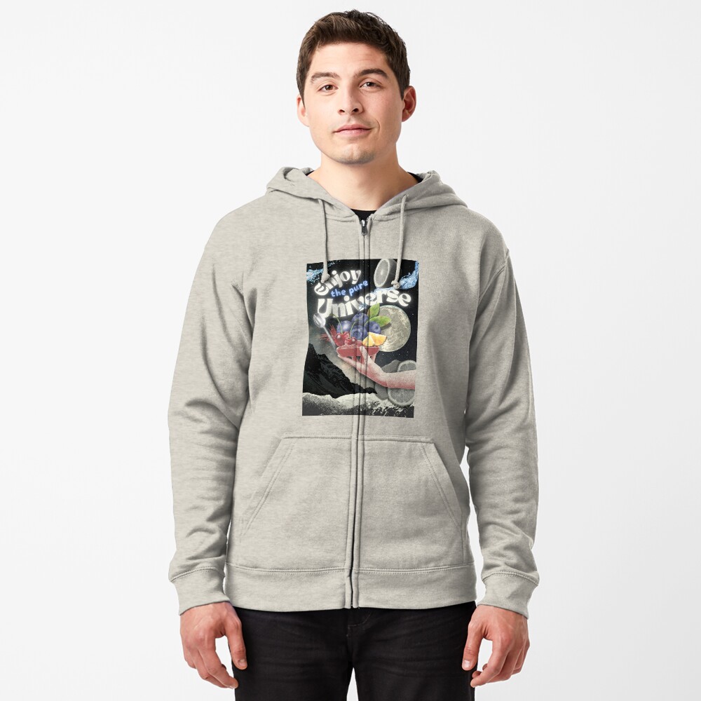 Vista previa del artículo con la obra «Sudadera con capucha y cremallera», diseñado y vendido por GlauciaSouEu.