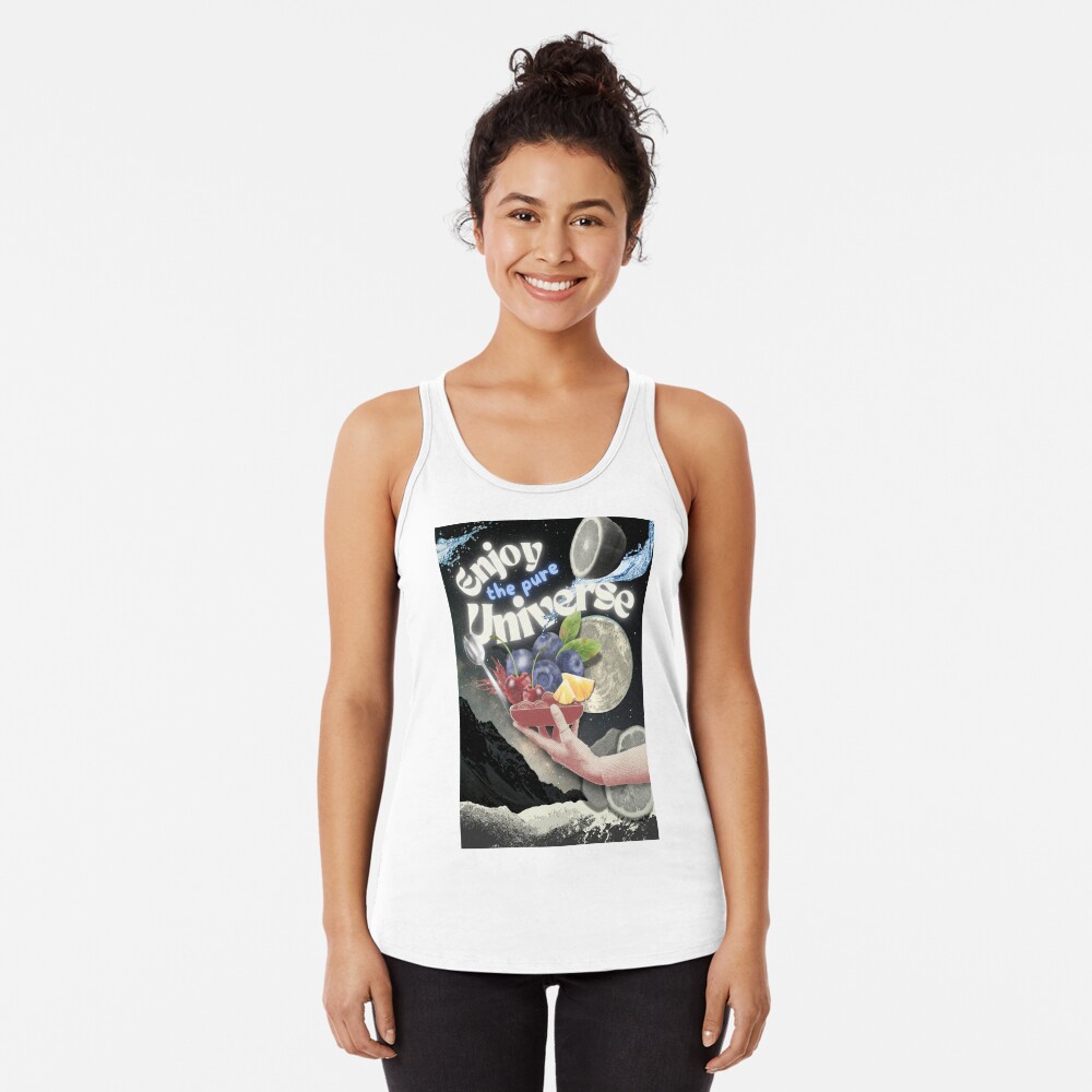Vista previa del artículo con la obra «Camiseta con espalda nadadora», diseñado y vendido por GlauciaSouEu.