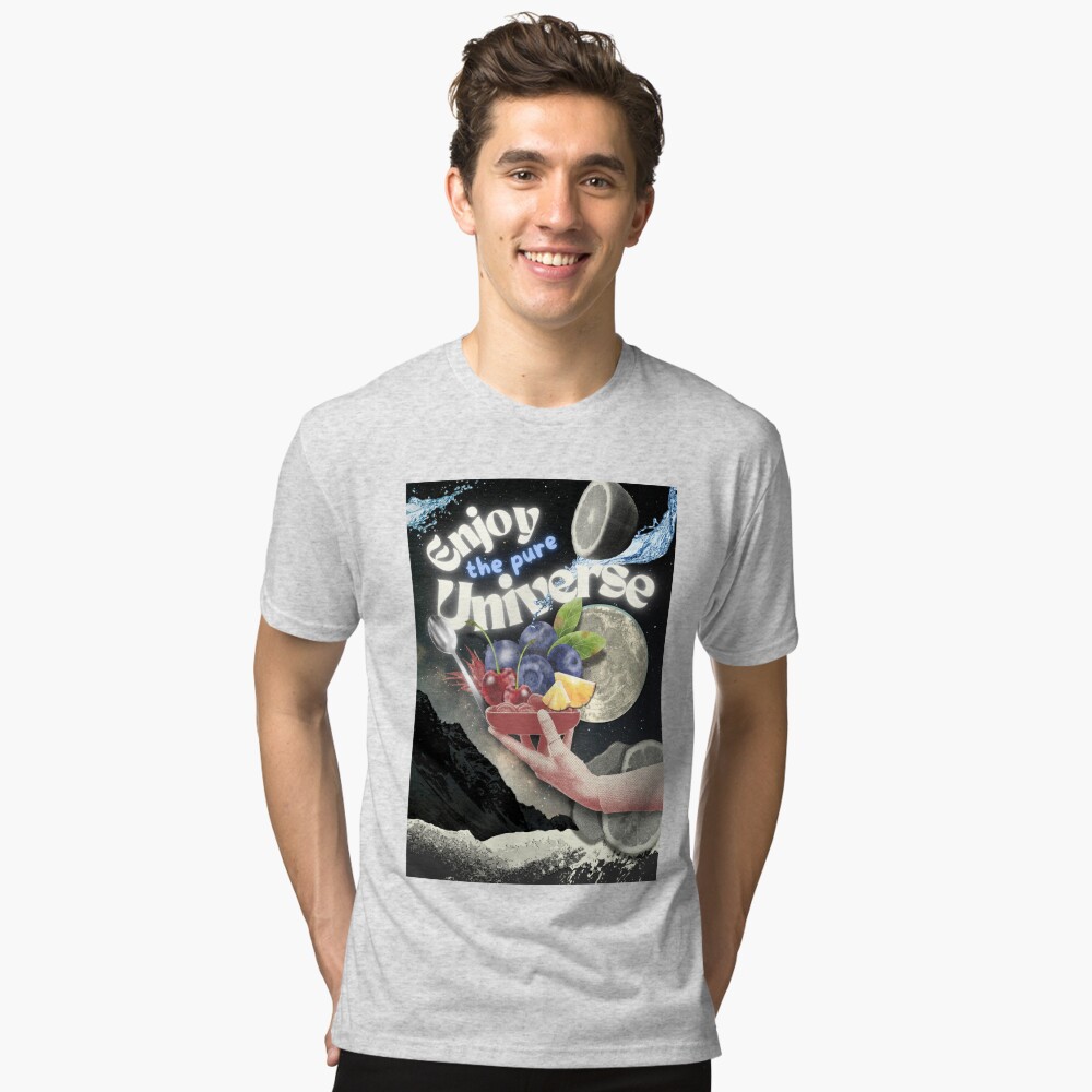 Vista previa del artículo con la obra «Camiseta de tejido mixto», diseñado y vendido por GlauciaSouEu.