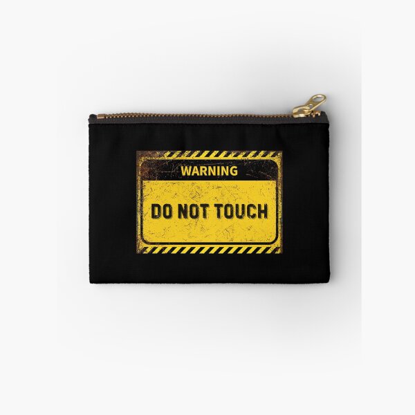 Item preview, Vintage Industrial Safety Sign - Grunge DO NOT TOUCH Decor designed and sold by Psycho-Crazy.