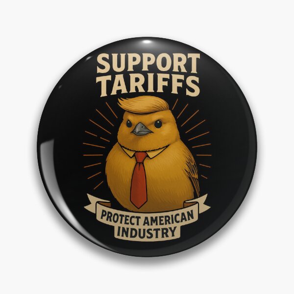 Item preview, Support Tariffs Bird: Protect American Industry designed and sold by zzz888.