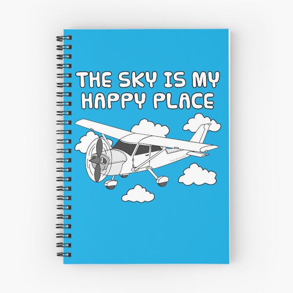 Item preview, The Sky Is My Happy Place, Pilot Aviation Enthusiast designed and sold by doodlerob.