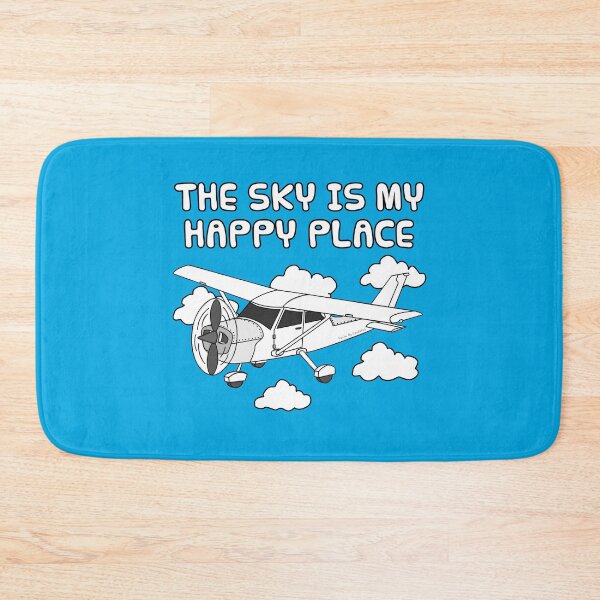 Item preview, The Sky Is My Happy Place, Pilot Aviation Enthusiast designed and sold by doodlerob.