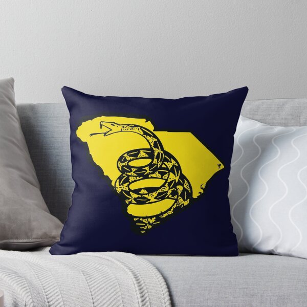 Item preview, SOUTH CAROLINA  - Libertarian - Don't Tread On Me Gadsden Snake on South Carolinian Map designed and sold by pelagio.