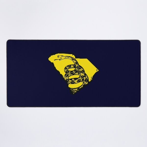 Item preview, SOUTH CAROLINA - Libertarian - Don't Tread On Me Gadsden Snake on South Carolinian Map designed and sold by pelagio.