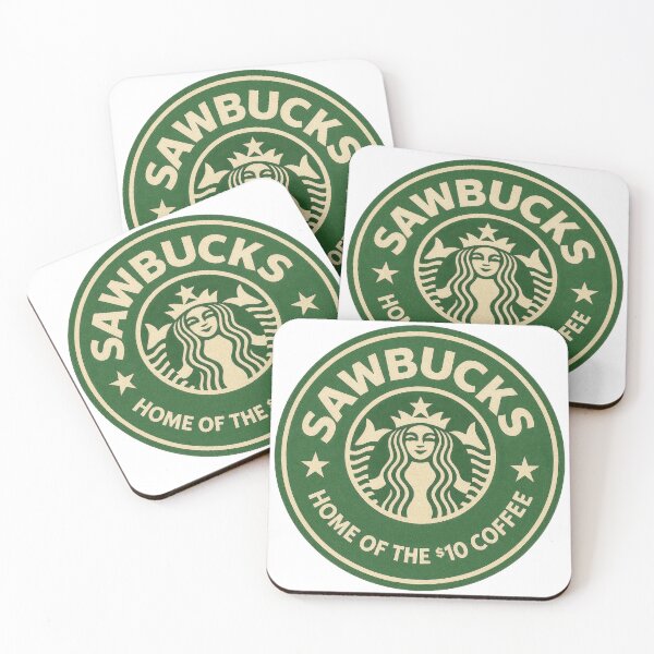 Item preview, Sawbucks Coffee Parody designed and sold by digital-savant.