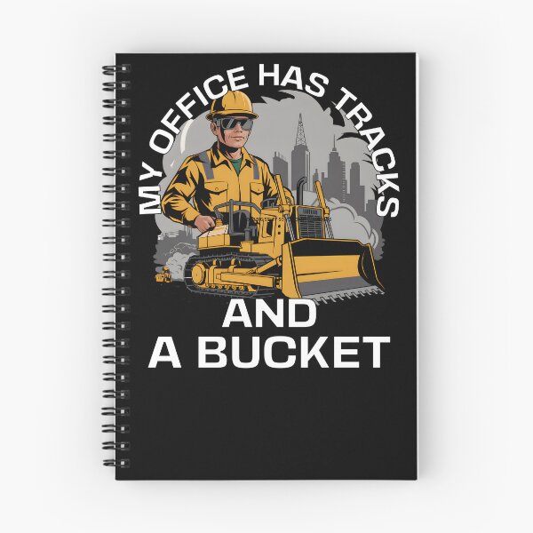 Item preview, MY OFFICE HAS TRACKS AND A BUCKET designed and sold by Fragy72.
