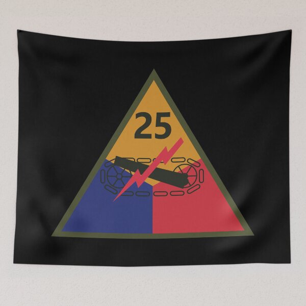 Item preview, SSI - 25th Armored Division X 300 designed and sold by Military Insignia Products.