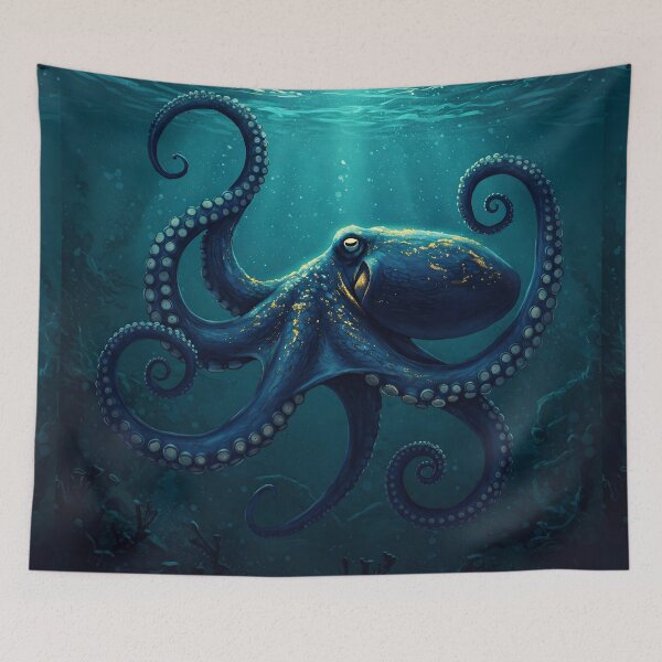 Item preview, Metallic Octopus  designed and sold by svarupa.